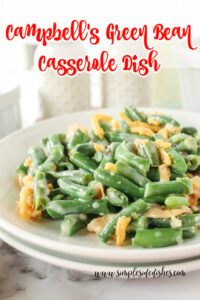 Campbell's Green Bean Casserole - simplesidedishes.com