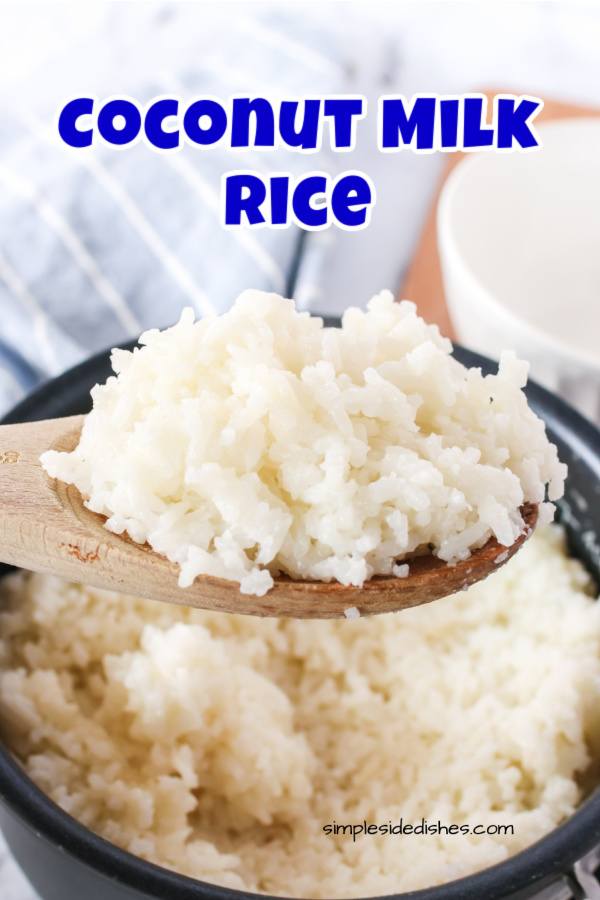 main image for recipe of coconut milk rice.