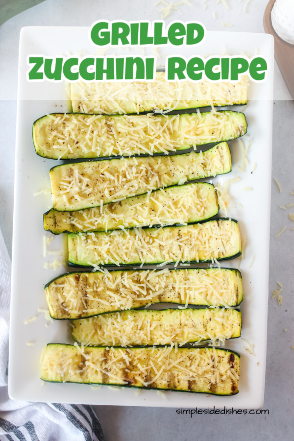 Main image for this grilled zucchini recipe
