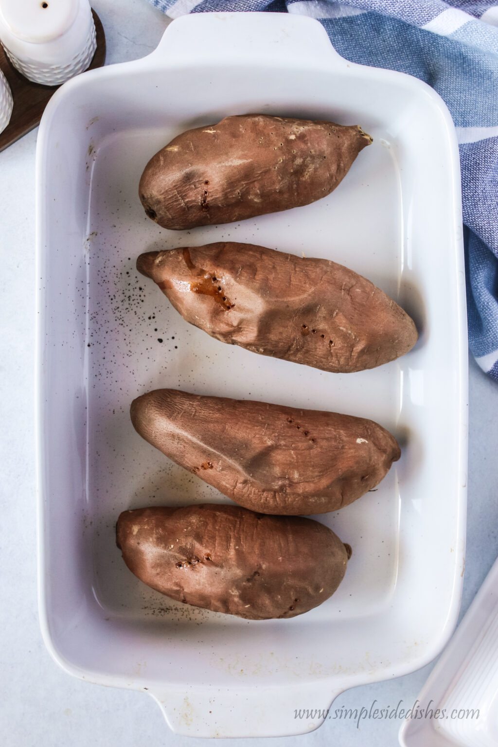 Oven Baked Sweet Potatoes