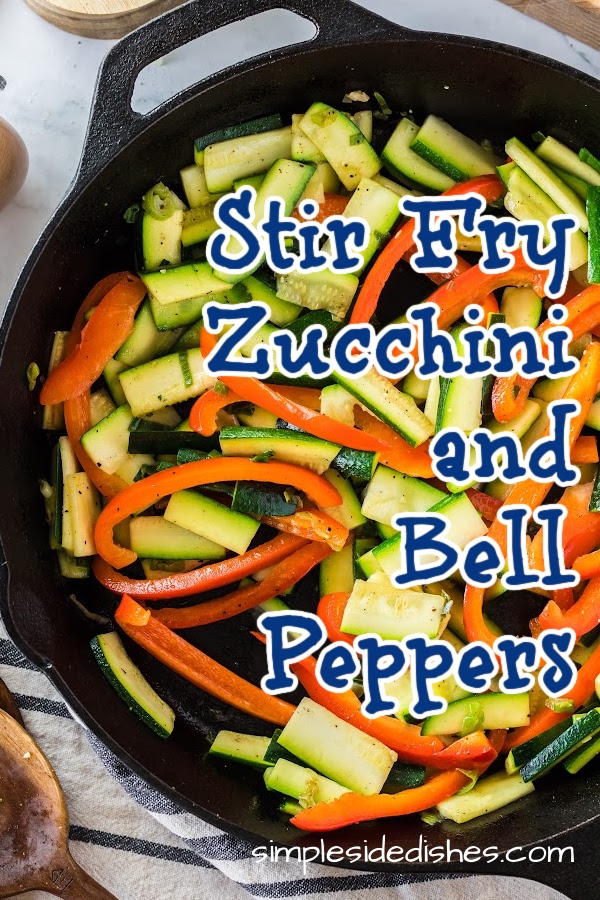 Main image for Stir Fry Zucchini and Bell Peppers