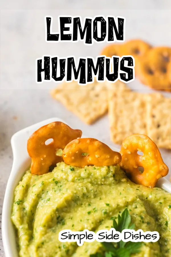 Main image for Lemon Hummus recipe.